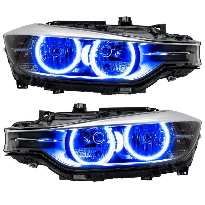 BMW 328 Headlight Halo Kit - ORACLE Lighting - LED Halo - Blue - `12-`13
